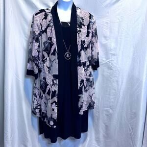 R&M Richards Jacket Dress Navy 22W